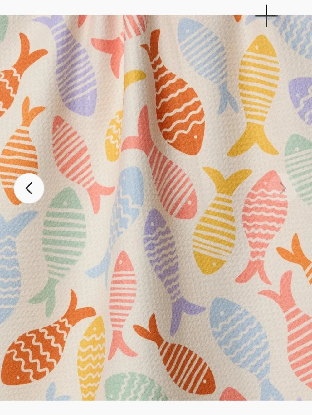 Geometry Fish Flip Tea Towel- 18